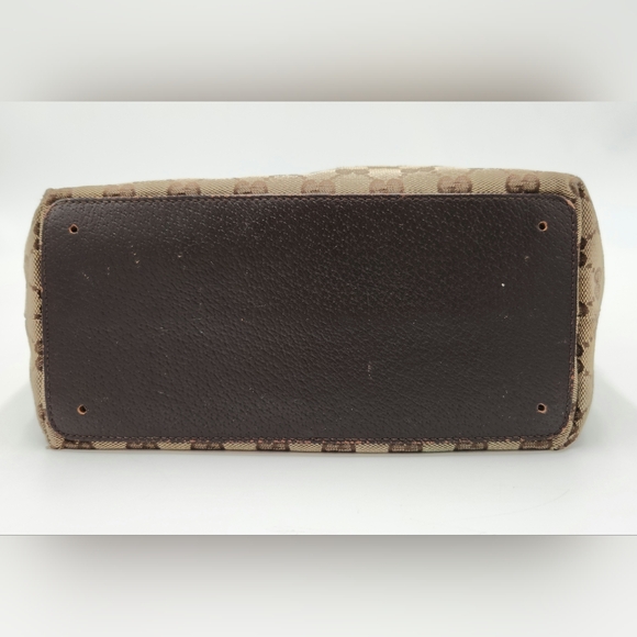 Gucci Eclipse Brown Monogram Canvas Tote Shoulder Bag - Picture 10 of 16